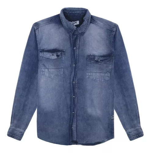 Camisa Casual Para Hombre Mod.22k-3012al Marca Losan® 3 Camisa Casual Para Hombre Mod.22k-3012al Marca Losan®