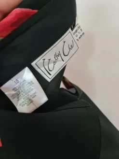 Camisa Mujer Negra Con Flores Rojas Manga 3/4 Talla Xl -Lee || Dockers Soldes Boutique D NQ NP 642890 MLM47481772925 092021 O