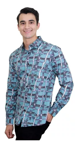 Camisa Marca Pavini Para Hombre Ls021-024-29 5 Camisa Marca Pavini Para Hombre Ls021-024-29 â Image 3