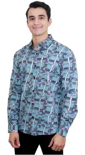 Camisa Marca Pavini Para Hombre Ls021-024-29 3 Camisa Marca Pavini Para Hombre Ls021-024-29