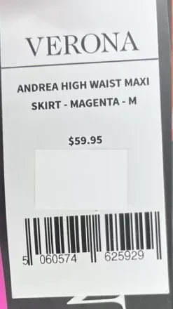 Maxi Falda Marca Verona Talla M -Lee || Dockers Soldes Boutique D NQ NP 662754 MLM48977760564 012022 O