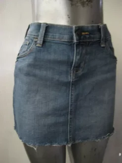 Lee Falda Talla 6 Color Mezclilla Azul Marca Old Navy