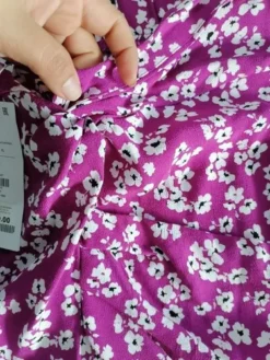 Falda Maxi Lila Con Flores Marca Bershka Talla Xs24 Nueva -Lee || Dockers Soldes Boutique D NQ NP 667317 MLM53544704116 012023 O