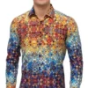 Camisa De Caballero Manga Larga Marca Benziny Ls5031 Hombre