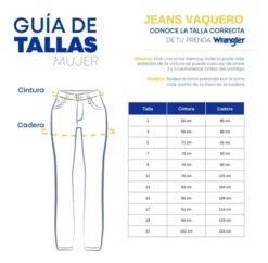 Pantalon Jeans Vaquero Slim Fit Wrangler Mujer W01 -Lee || Dockers Soldes Boutique D NQ NP 681963 MLM54965478382 042023 O