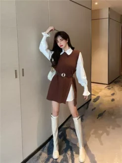 Camisa Falda Chaleco De Punto Conjunto De Dos Piezas -Lee || Dockers Soldes Boutique D NQ NP 683746 CBT52676049686 122022 O