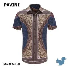 Camisa Marca Pavini Para Hombre Ls019-015-26