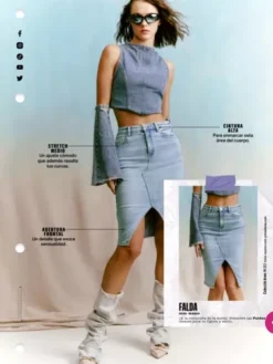 Falda De Mezclilla Para Dama Talla M Marca Atmosphere Dnh. -Lee || Dockers Soldes Boutique D NQ NP 703151 MLA69651305158 052023 O