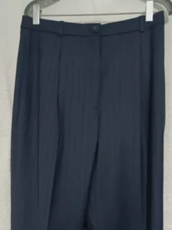 Pantalón Marca Lacoste De Vestir Dama Talla 36 En Tono Azul