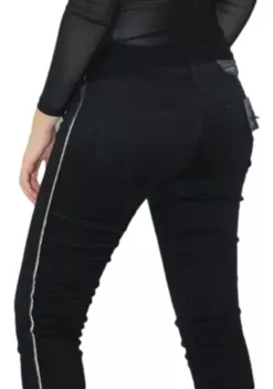 Pantalon Dama Strech Marca Nina Rossi Nr174 Ngro Importado 1