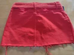 Falda Corta De Mezclilla Naranja Marca Bershka Talla36 Nueva -Lee || Dockers Soldes Boutique D NQ NP 752559 MLM53527221172 012023 O