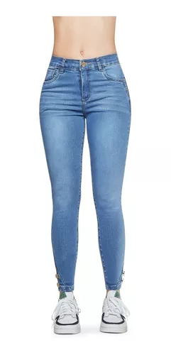 Pantalón Jeans Tiro Alto De Mezclilla Devendi Denim Co -Lee || Dockers Soldes Boutique D NQ NP 756473 MLM45426553662 042021 O