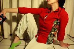 Camisa Marca Zara Pintada A Mano -Lee || Dockers Soldes Boutique D NQ NP 776499 MLM46312438703 062021 O