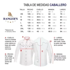 Camisa Charra Marca Ranger´s Modelo 151ca01 -Lee || Dockers Soldes Boutique D NQ NP 793540 MLM48125119356 112021 O