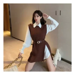 Camisa Falda Chaleco De Punto Conjunto De Dos Piezas -Lee || Dockers Soldes Boutique D NQ NP 796515 CBT52676049695 122022 O