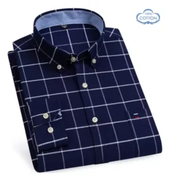 OEM Camisa De Algodón Puro Oxford Para Hombre Camisa De Marca D