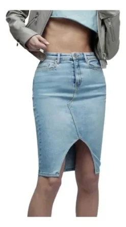 Falda De Mezclilla Para Dama Talla M Marca Atmosphere Dnh.