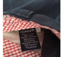 Pantalon De Vestir Gabardina Marca Gant Azul Marino -Lee || Dockers Soldes Boutique D NQ NP 833968 MLM54559201430 032023 O