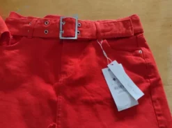 Falda Corta De Mezclilla Naranja Marca Bershka Talla36 Nueva -Lee || Dockers Soldes Boutique D NQ NP 834306 MLM53527201223 012023 O