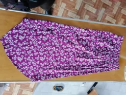 Falda Maxi Lila Con Flores Marca Bershka Talla Xs24 Nueva -Lee || Dockers Soldes Boutique D NQ NP 845681 MLM53544691232 012023 O