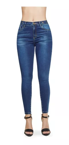 Pantalón Jeans De Mezclilla Stretch Premium Devendi Denim Co