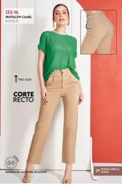 Pantalon De Moda Tiro Alto Corte Recto Fit Perfecto Devendi -Lee || Dockers Soldes Boutique D NQ NP 863321 MLM54465342087 032023 O