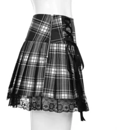 Faldas Tableadas Tela Escocesa De Encaje Correas Sexys -Lee || Dockers Soldes Boutique D NQ NP 870375 CBT50740517764 072022 O