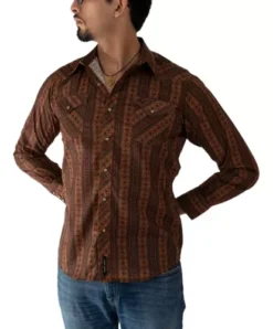 Camisa Vaquera Café Manga Larga Hombre Marca Rodeo Carte -Lee || Dockers Soldes Boutique D NQ NP 872708 MLM51681789156 092022 O
