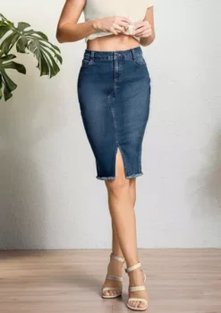 Falda De Mezclilla Juvenil Para Dama En Talla 9 Marca Andrea -Lee || Dockers Soldes Boutique D NQ NP 881344 MLM54465052427 032023 O