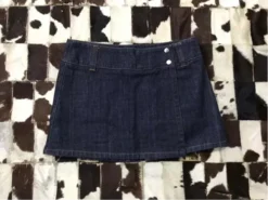 Mini Falda De Mezclilla Marca Dolce & Gabbana T/28 (s) Usada