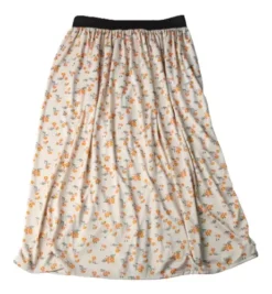 Falda Hippie Midi Tela Estampada Marca Cleek