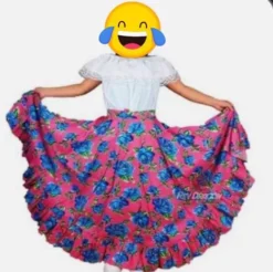 Faldas Campesina O Folclóricas Todas Las Talles Y Colores Y