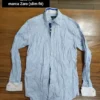 Camisa De Hombre Marca Zara Usada Como Nueva Talla M Slim Fi