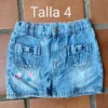Falda Infantil De Mezclilla *usada En Buen Estado*