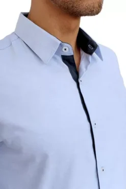 Camisa Casual Para Hombre Slim Fit Marca Vasarelli -Lee || Dockers Soldes Boutique D NQ NP 949825 MLM46716239367 072021 O