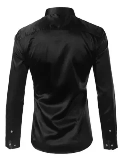 GENERIC Camisas De Vestir De Satén Negro For Hombre 2020 Marc -Lee || Dockers Soldes Boutique D NQ NP 955208 CBT70046375969 062023 O