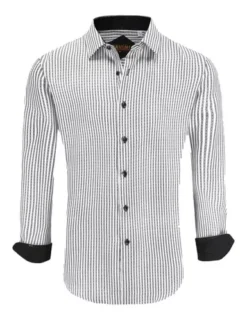 Camisa Rallada De Caballero Marca Pavini T021003