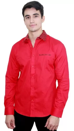 Camisa Marca Pavini Para Hombre Ls021-020-05 4 Camisa Marca Pavini Para Hombre Ls021-020-05 – Image 2