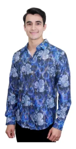 Camisa Marca Pavini Para Hombre Ls021-034-09